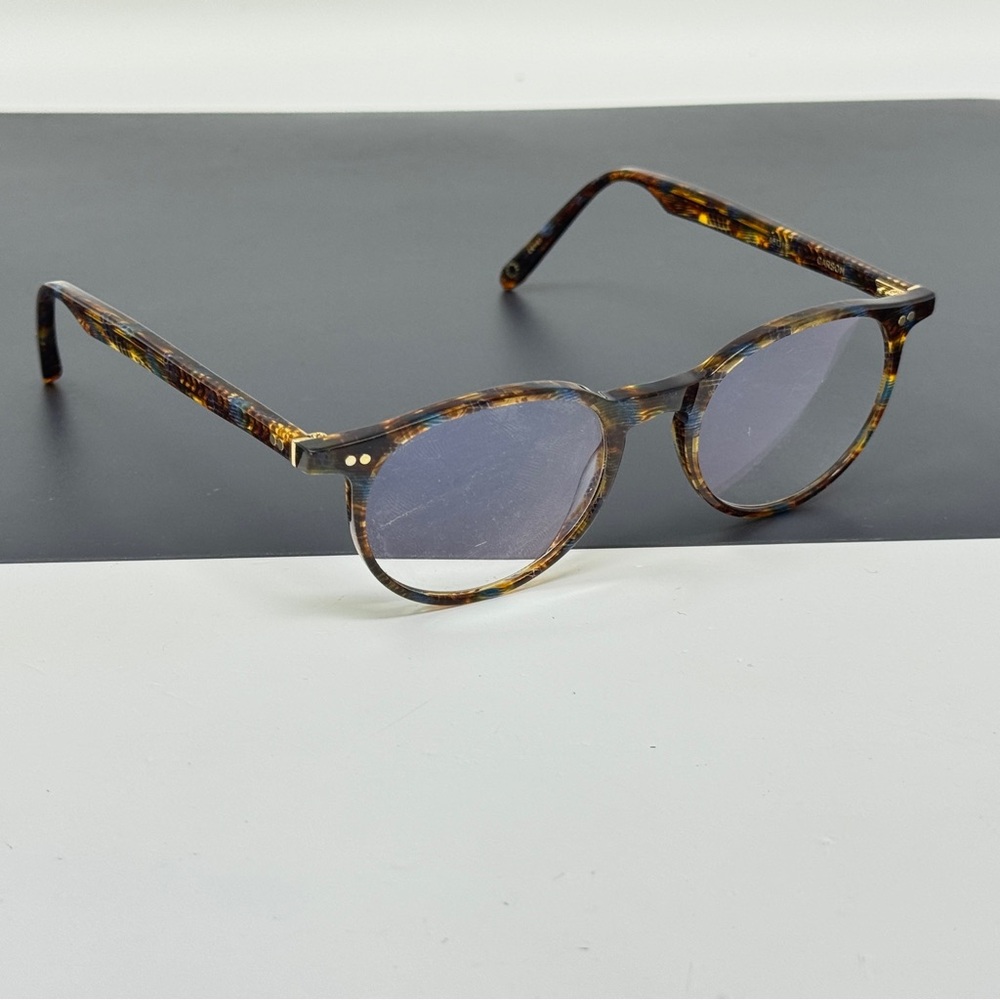KREWE Carson eyeglasses frame heron loose hinges please read 46 [] 18